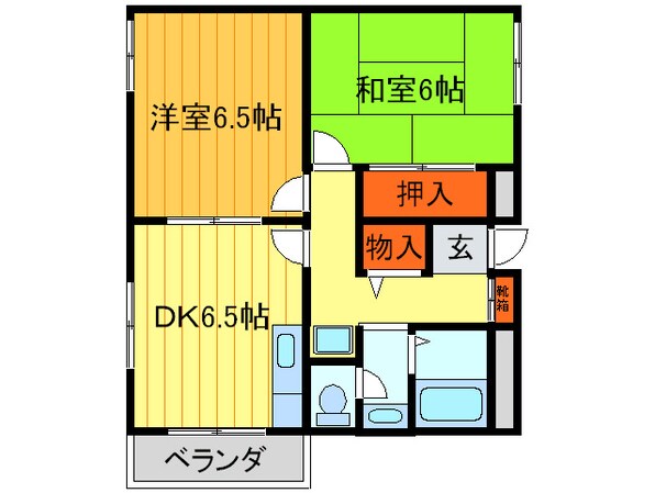 カ－サ・エスペランサの物件間取画像